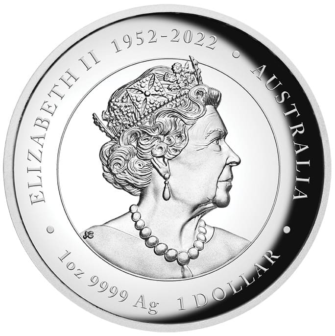 2024 Australian Lunar Series III Year of The Dragon 1oz Silver Proof High Relief Coin