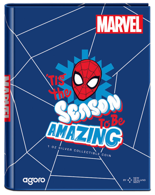 2024 Marvel Season's Greetings - 'Tis the Season to be Amazing 1 oz Silver Coin