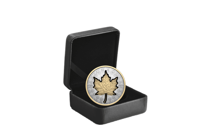 2024 Super Incuse Silver Maple Leaf SML 1 oz Fine Silver Coin