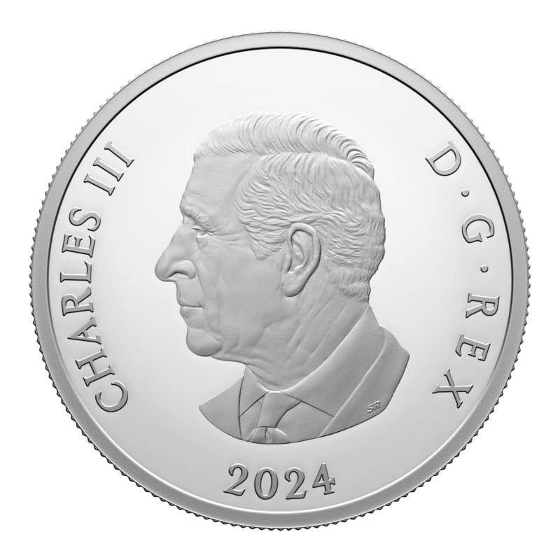 2024 This is Canada: Wondrous Waters - Arctic Coast 1 oz Fine Silver Coin