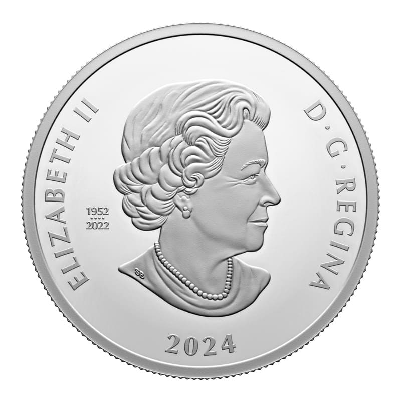 2024 This is Canada - Wondrous Waters - Pacific Coast 1 oz Silver Coin