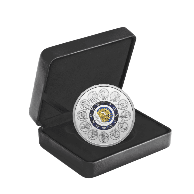 2024 Signs of The Zodiac 2 oz Fine Silver Coin