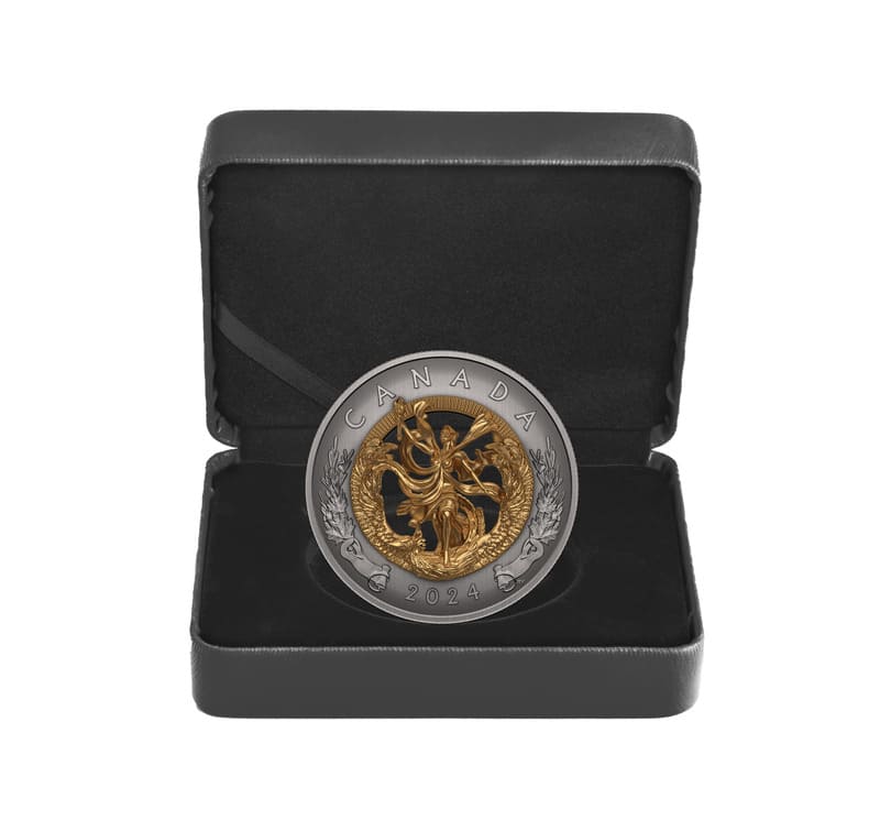 2024 Allegory of Freedom 5 oz Fine Silver Coin