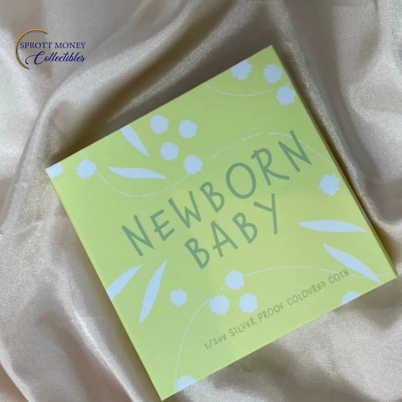 Welcome to the world coin Newborn 1/2 oz Pure Silver Coin Baby Shower Gift