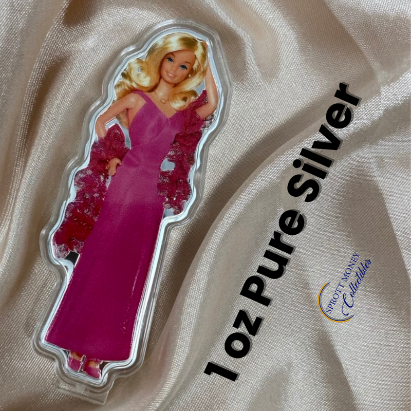 2023 Superstar Barbie Coin TM 1 oz Silver Coin-MTB 1oz silver coin Canadian coin