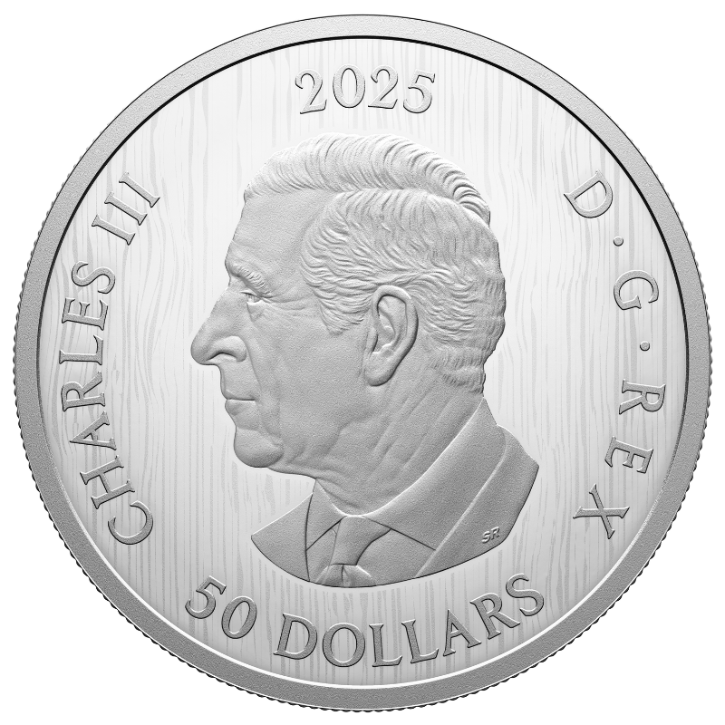 2025 Fine 5 oz Triple Maple Silver Coin - Royal Canadian Mint