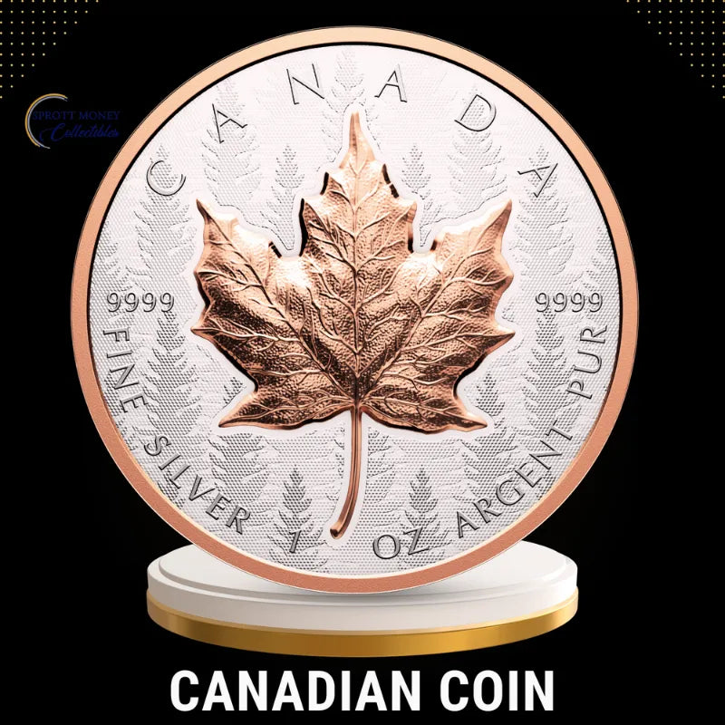 2025 1oz Silver Maple Leaf Ultra-High Relief Coin Royal Canadian Mint