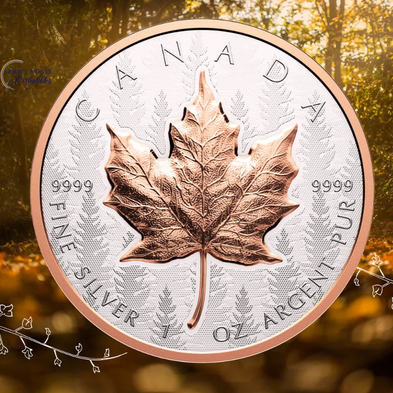2025 1oz Silver Maple Leaf Ultra-High Relief Coin Royal Canadian Mint