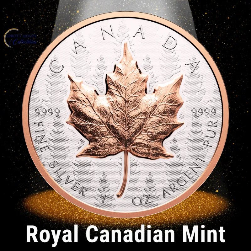 2025 1oz Silver Maple Leaf Ultra-High Relief Coin Royal Canadian Mint