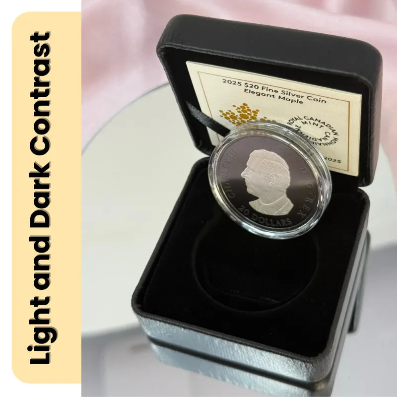 Royal Canadian Mint Silver Coins 5 oz Maple Leafs Gifts Canadian Coins Graduation Gift Coins Collectible Canada rcm