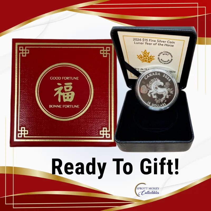2026 FINE SILVER 1oz COIN LUNAR YEAR OF THE HORSE Royal Canadian Mint