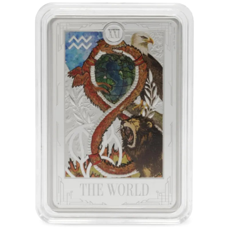 New Zealand Mint Tarot Cards Coin Major Arcana Collectible Coin Tarot Deck Gift Ideas Unique Gifts Blessing Coin