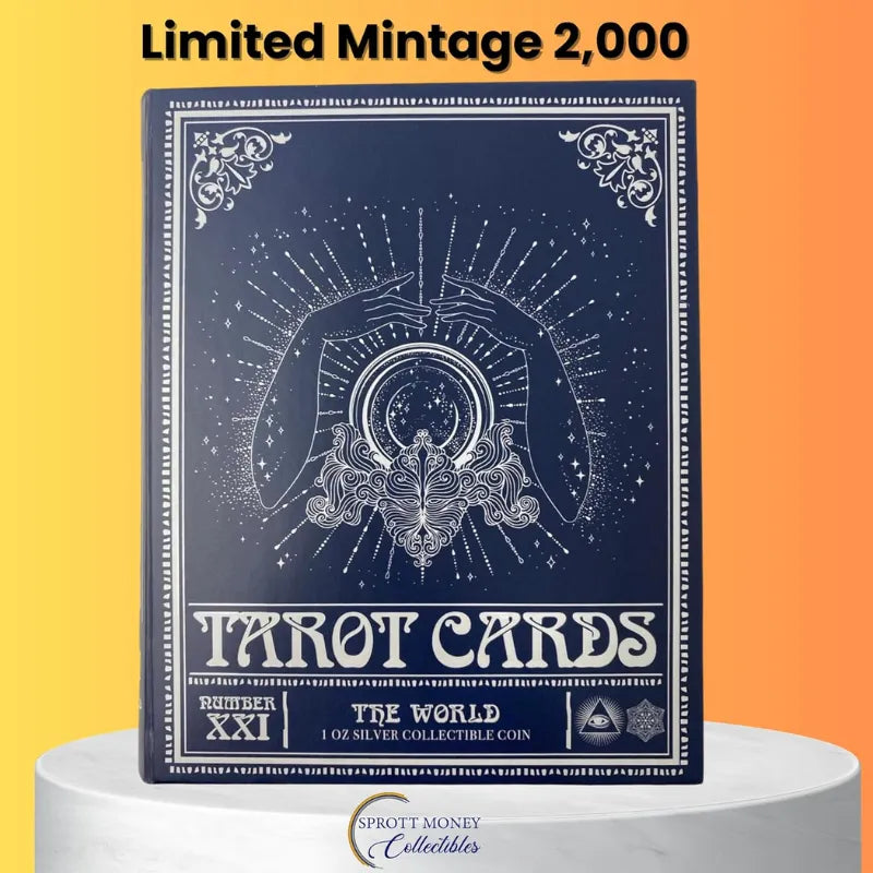 New Zealand Mint Tarot Cards Coin Major Arcana Collectible Coin Tarot Deck Gift Ideas Unique Gifts Blessing Coin