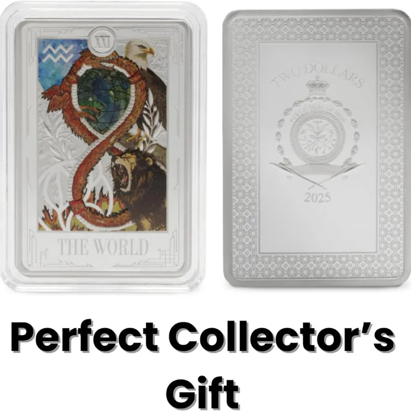 New Zealand Mint Tarot Cards Coin Major Arcana Collectible Coin Tarot Deck Gift Ideas Unique Gifts Blessing Coin