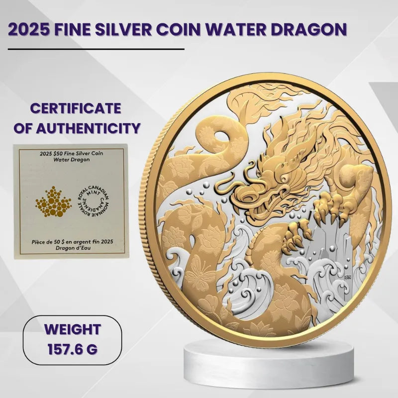2024 2023 collectible Royal Canadian Mint Canada 99.99% pure Sprott money gift ideas