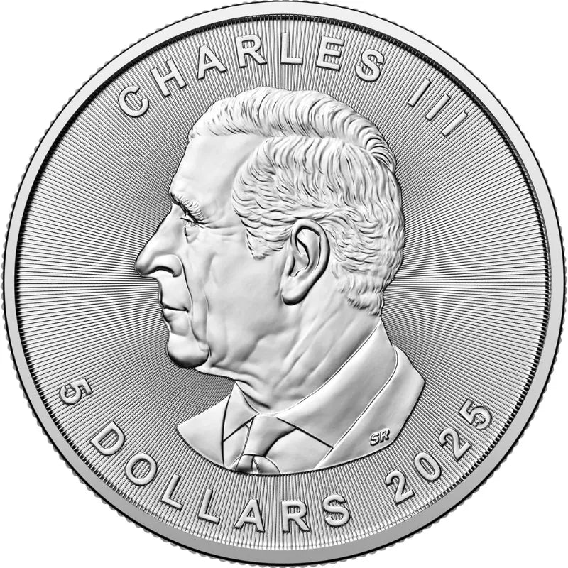 2025 Congratulations Treasured Silver Maple Leaf 1 oz Silver Coin Royal Canadian Mint Canadian Coin Made in Canada Gold Coin Maple Leaf gifts