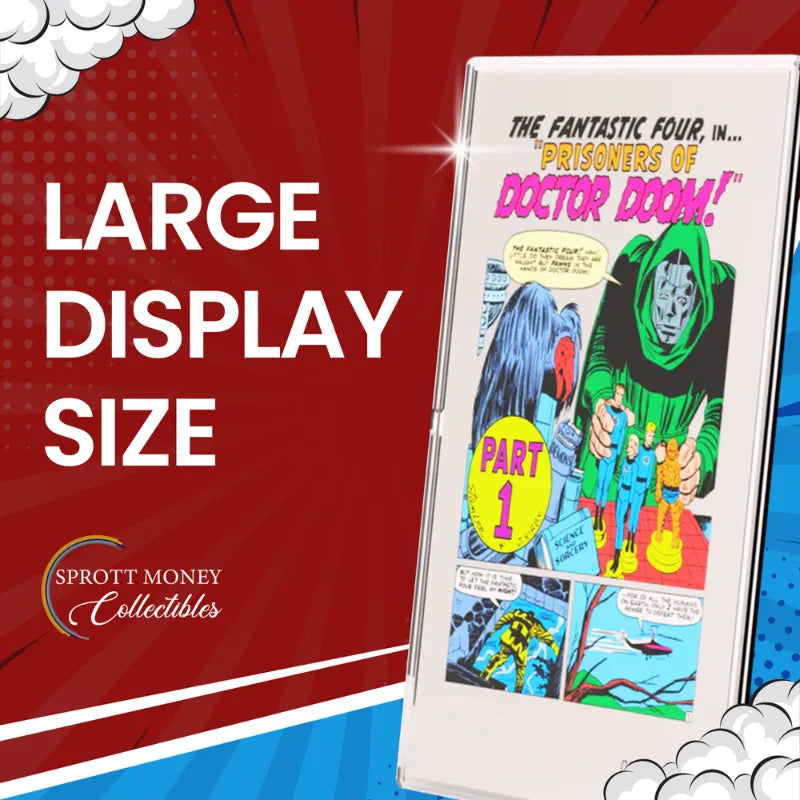 2025 1oz Comix Fantastic Four #5 Pure Foil Silver