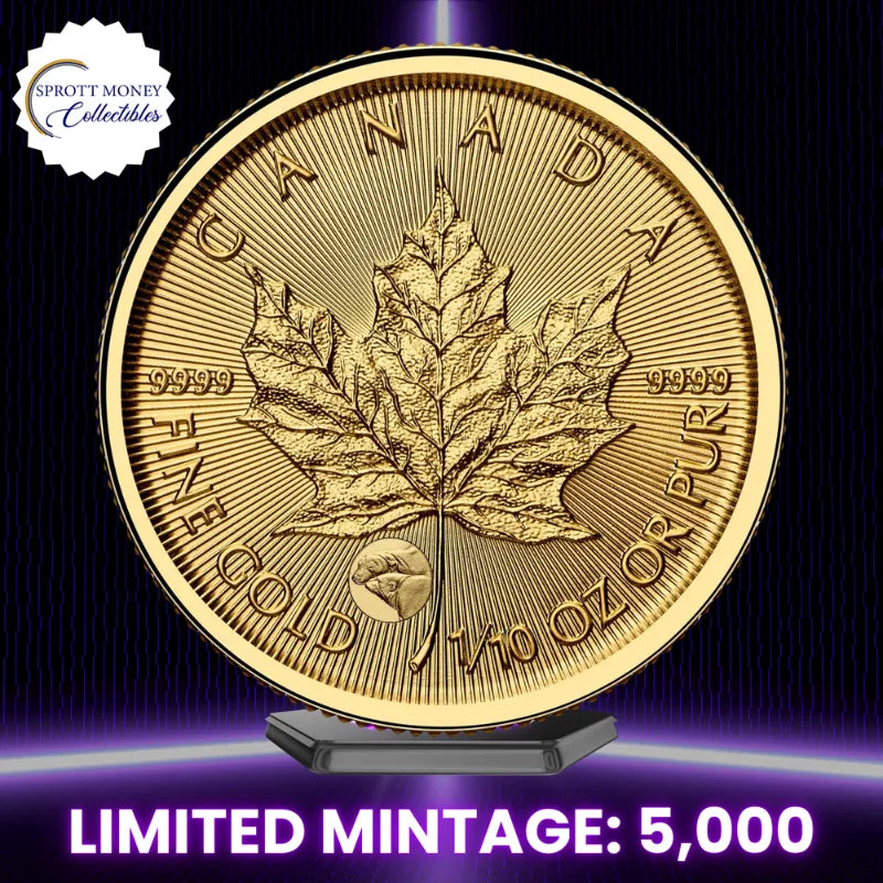 2025 Treasured Gold Maple Leaf – Polar Bears Privy Mark Canadian coin
