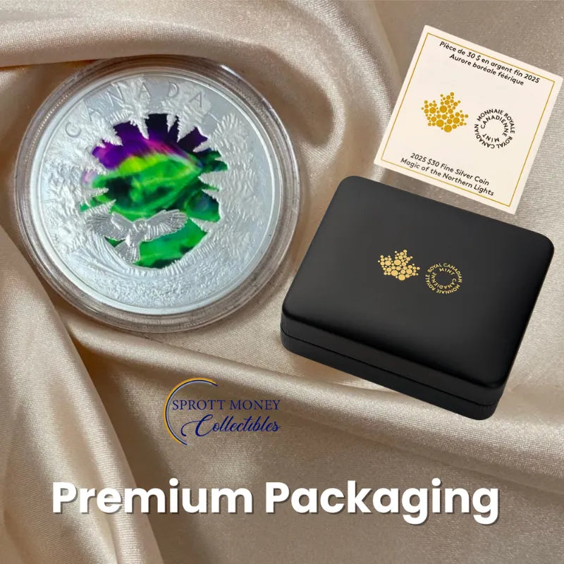 Canadian Coin Silver 1oz Coin Royal Canadian Mint RCM Made in Canada King Charles III Gold Coin