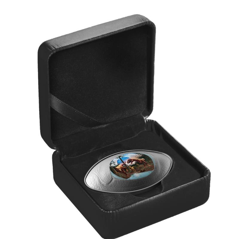 2025 Fine 1oz Silver Coin Dinosaur Eye Royal Canadian Mint