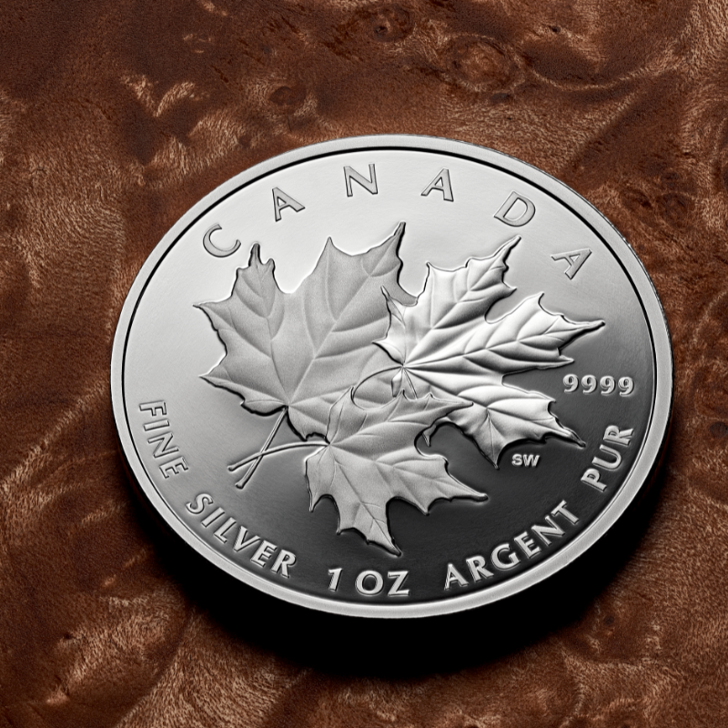 2025 Triple Maple 1 oz Fine Silver Coin - Royal Canadian Mint