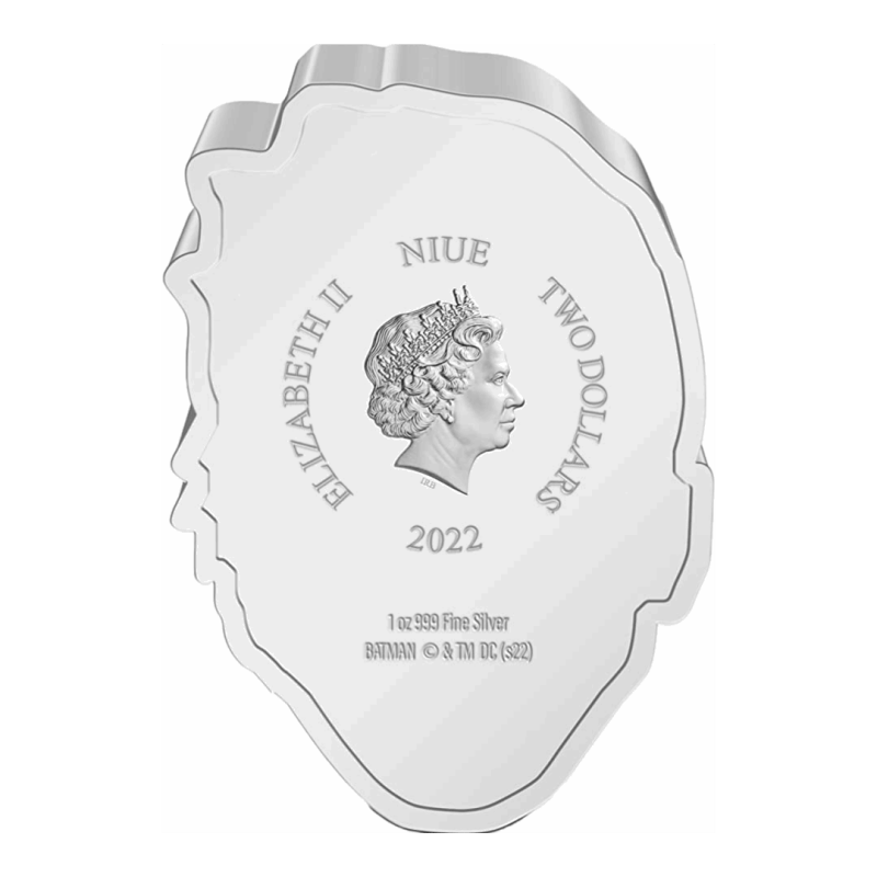 2022 Faces of Gotham Two-Face 1 oz Silver Coin - Sprott Money Collectibles
