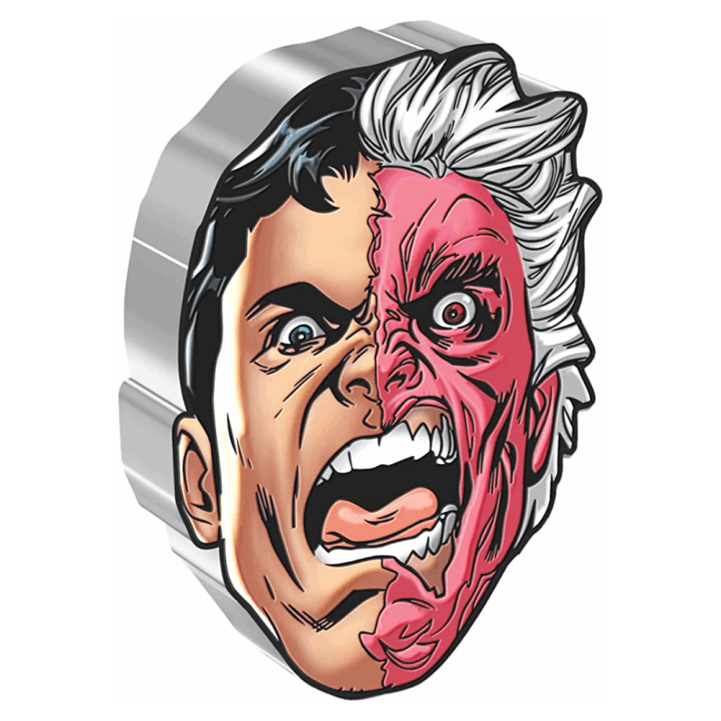 2022 Faces of Gotham Two-Face 1 oz Silver Coin - Sprott Money Collectibles