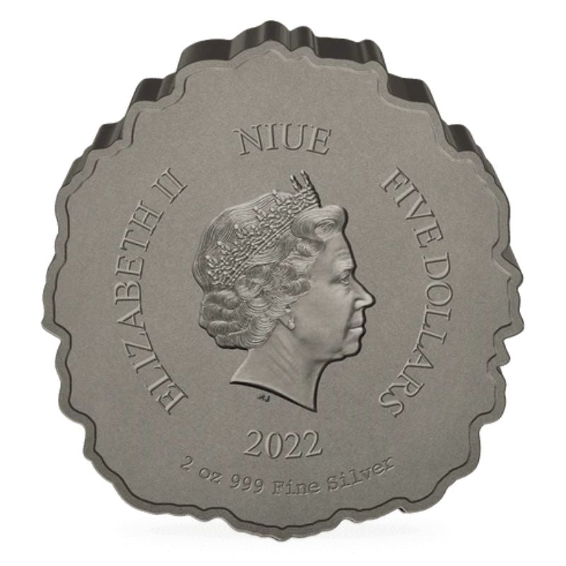2022 Fierce Nature Lion 2 oz Silver Coin - Sprott Money Collectibles