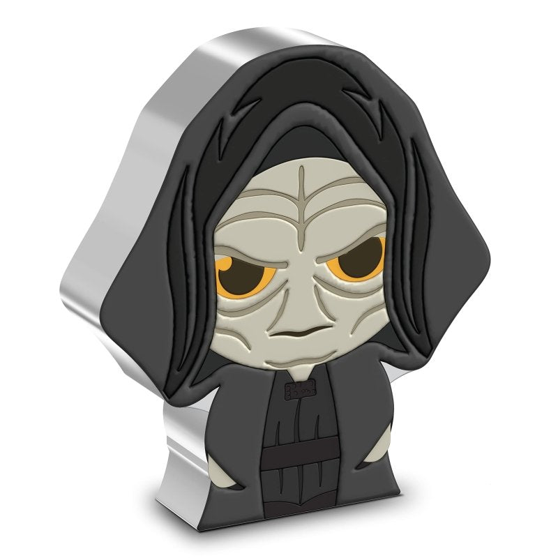 2022 Star Wars Emperor Palpatine 1 oz Pure Silver Chibi Coin - Sprott Money Collectibles