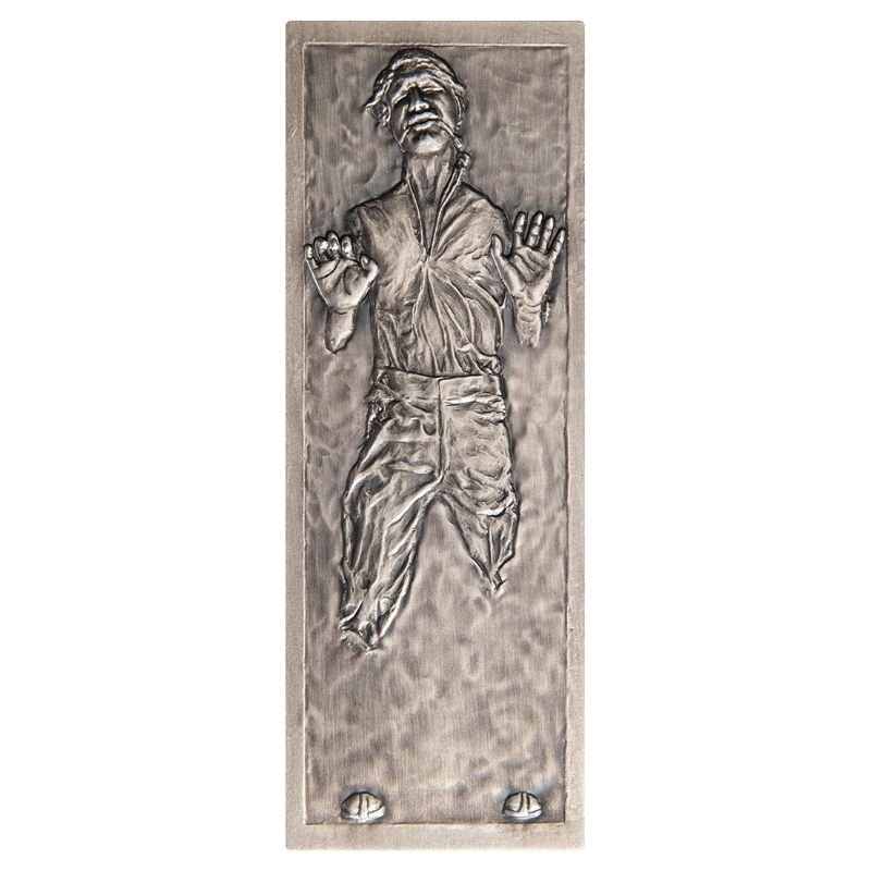 2022 Star Wars Han Solo Frozen in Carbonite 10 oz Silver Coin - Sprott Money Collectibles