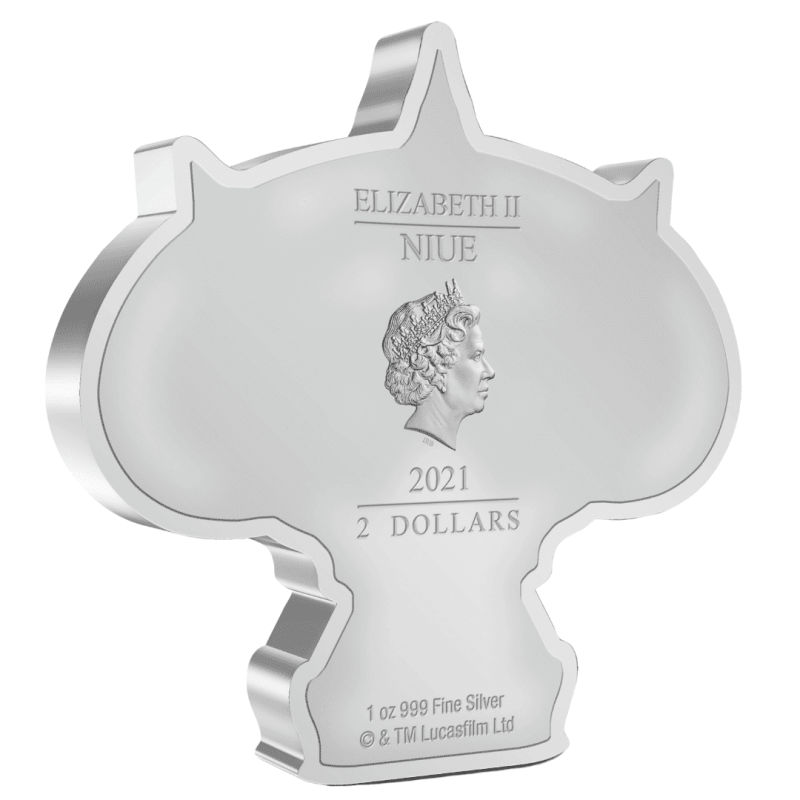 2022 Star Wars Padme Amidala 1 oz Pure Silver Chibi Coin - Sprott Money Collectibles