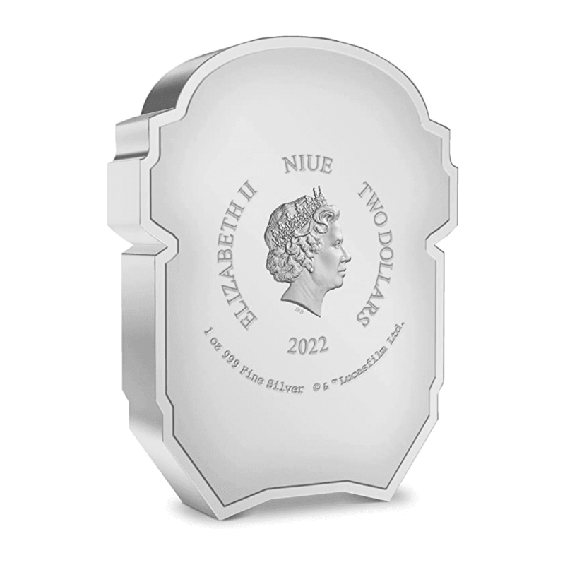 2022 Star Wars The Faces of The Empire Scarif Stormtrooper 1 oz Pure Silver Coin - Sprott Money Collectibles
