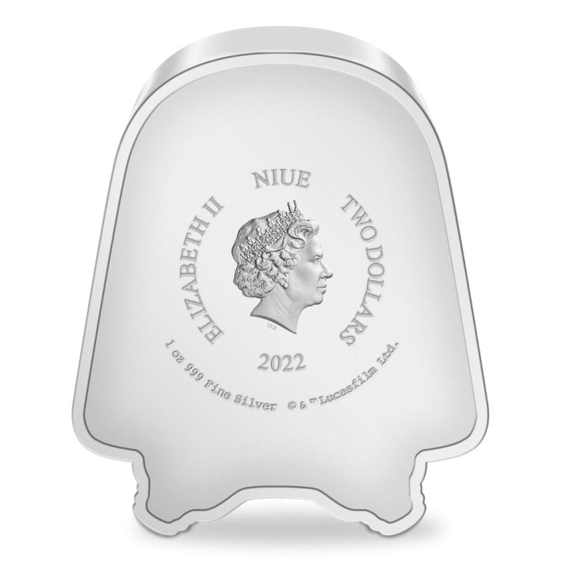 2022 Star Wars The Faces of The First Order Snowtrooper 1 oz Silver Coin - Sprott Money Collectibles