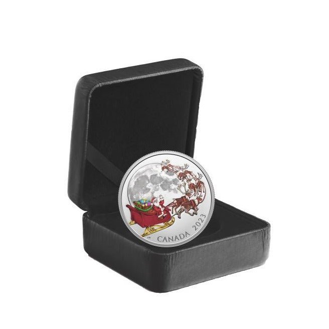 2023 1 oz The Magic of the Season Christmas Holiday Fine Silver Coin - Sprott Money Collectibles