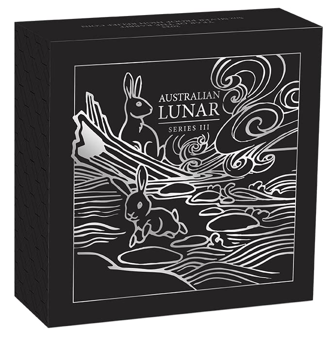 2023 Lunar Series Year of The Rabbit 1 oz Silver Proof High Relief Coin - Sprott Money Collectibles