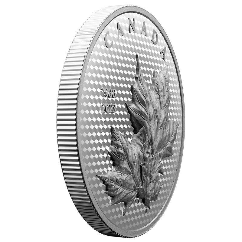 2023 Maple Leaves in Motion 5 oz Pure Silver Coin - Sprott Money Collectibles