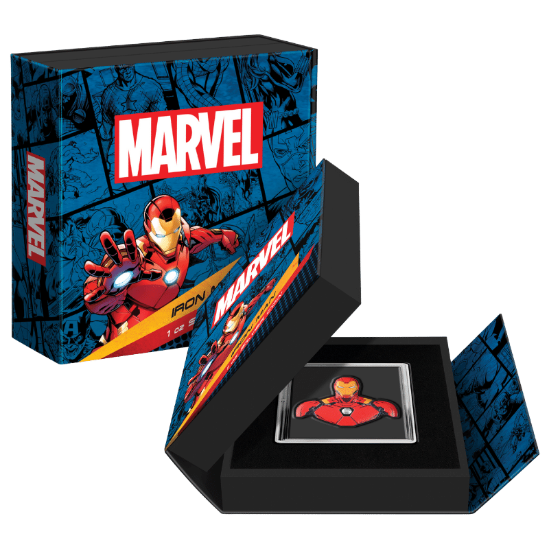 2023 Marvel Iron Man 1oz Silver Coin - Sprott Money Collectibles