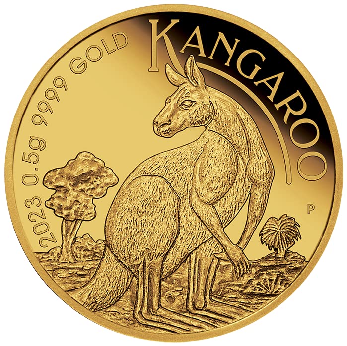 2023 Mini Roo 0.5 g Pure Gold Coin - Sprott Money Collectibles