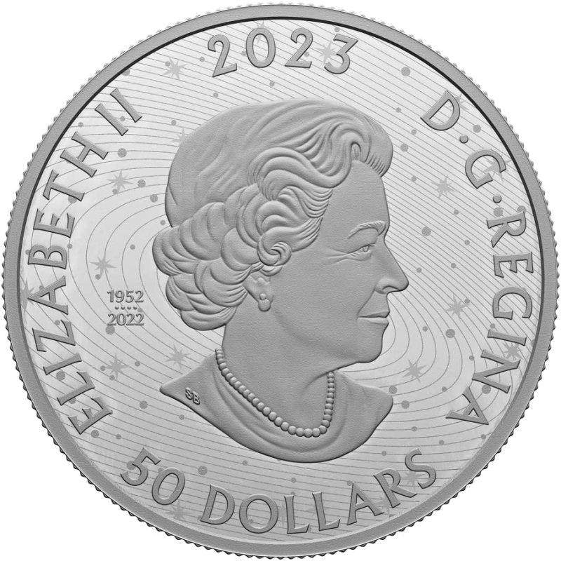 2023 Pingualuit Crater: Crystal Eye of Nunavik 5 oz Pure Silver Coin - Sprott Money Collectibles