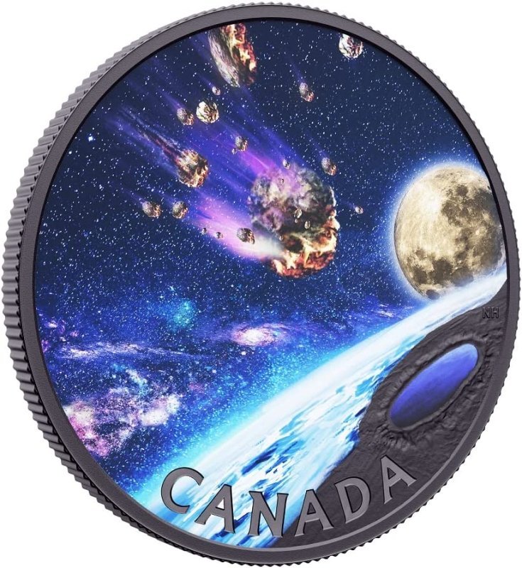 2023 Pingualuit Crater: Crystal Eye of Nunavik 5 oz Pure Silver Coin - Sprott Money Collectibles