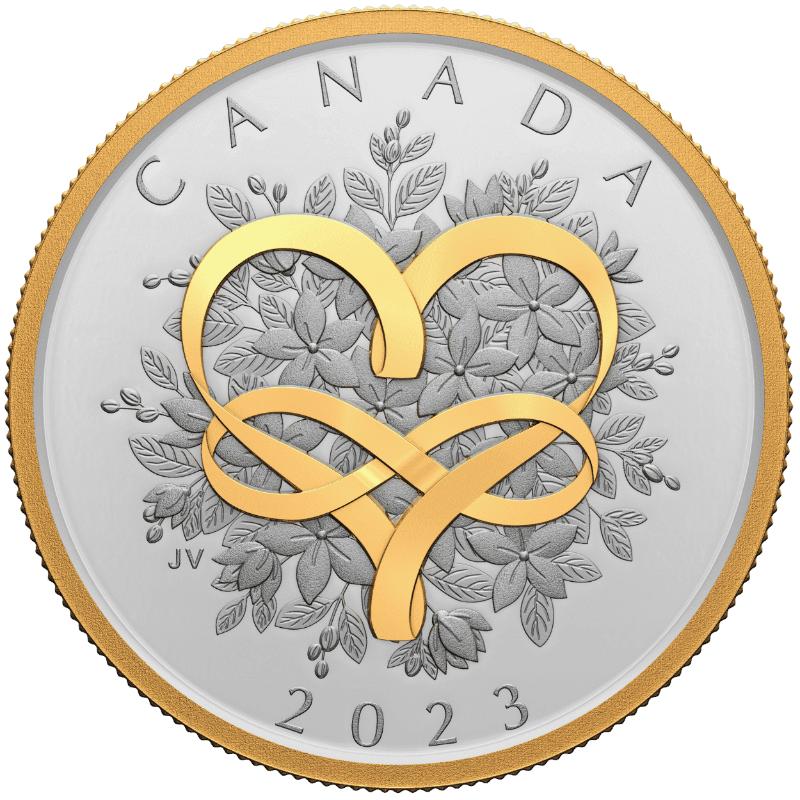 2023 Celebrate Love 1 oz Pure Silver Coin