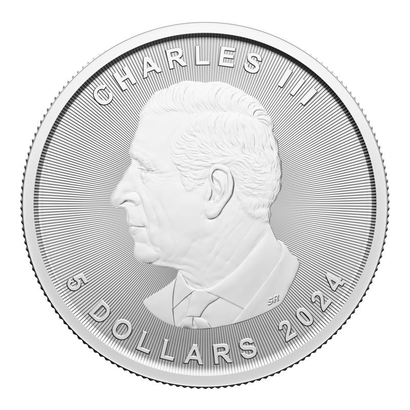2024 Congratulations Treasured Silver Maple Leaf 1 oz Pure Silver Coin, Graduation Gift - Sprott Money Collectibles
