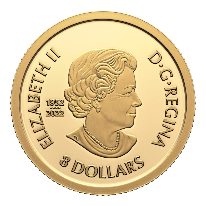 2024 Spirit Dragon 1/20 oz $8 Pure Gold Coin, Lunar Year of Dragon - Sprott Money Collectibles