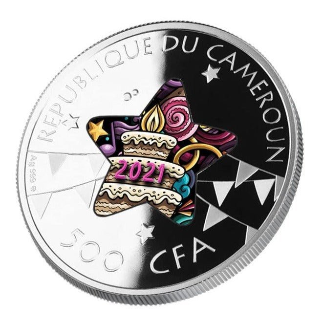 Happy Birthday 1/2 oz Pure Silver Coin - Sprott Money Collectibles