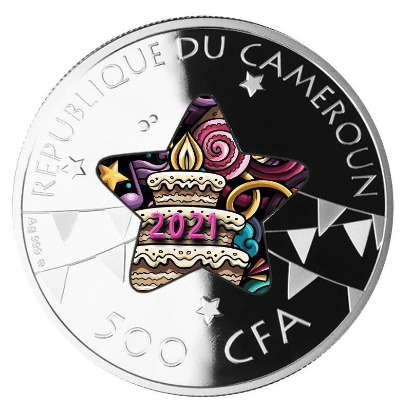 Happy Birthday 1/2 oz Pure Silver Coin - Sprott Money Collectibles