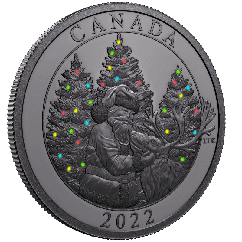 The Magic of The Season 3 oz Pure Silver Coin - Sprott Money Collectibles