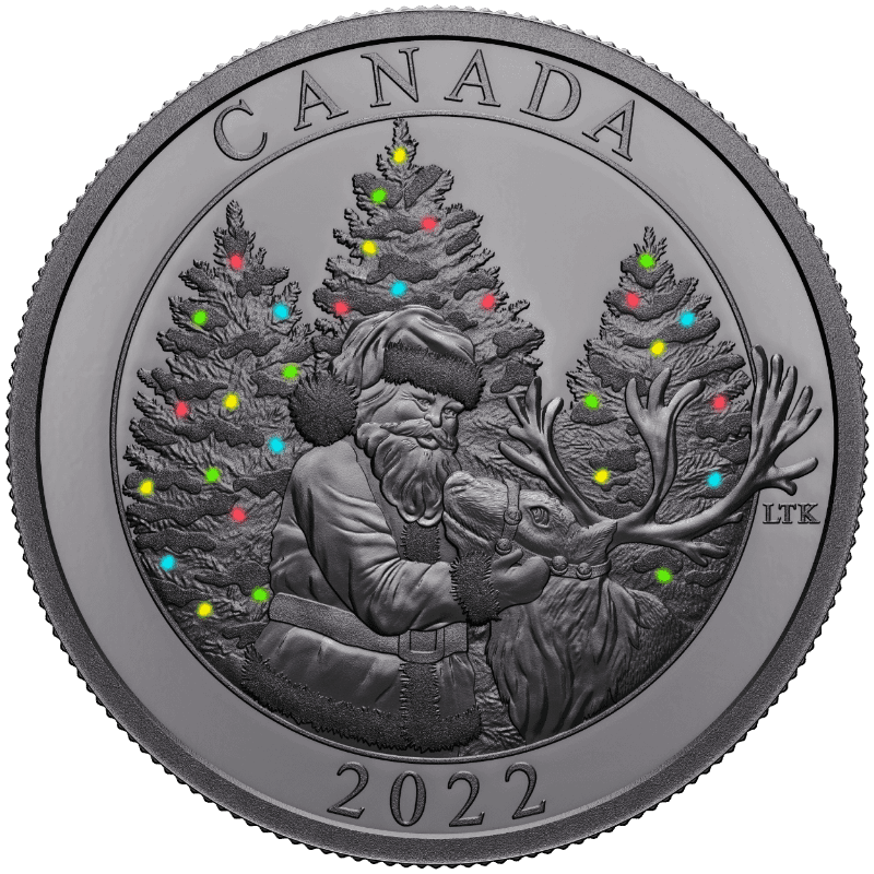The Magic of The Season 3 oz Pure Silver Coin - Sprott Money Collectibles