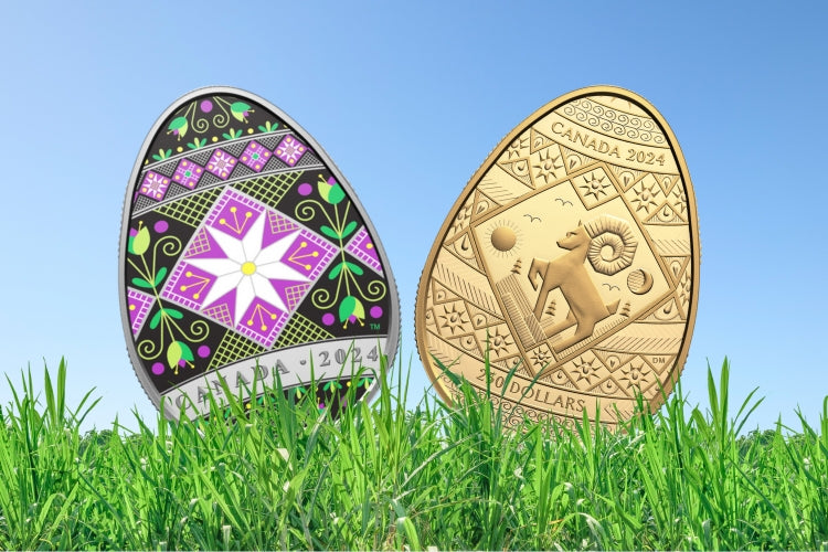 Easter Traditions with the Royal Canadian Mint's Pysanka Coins