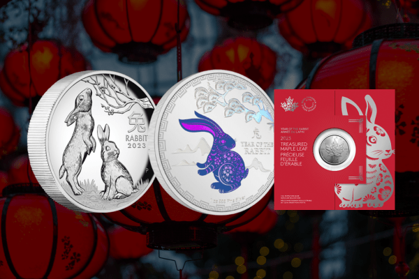 Lunar New Year Gifts 2023: Year of the Rabbit Silver Coins - Sprott Money Collectibles