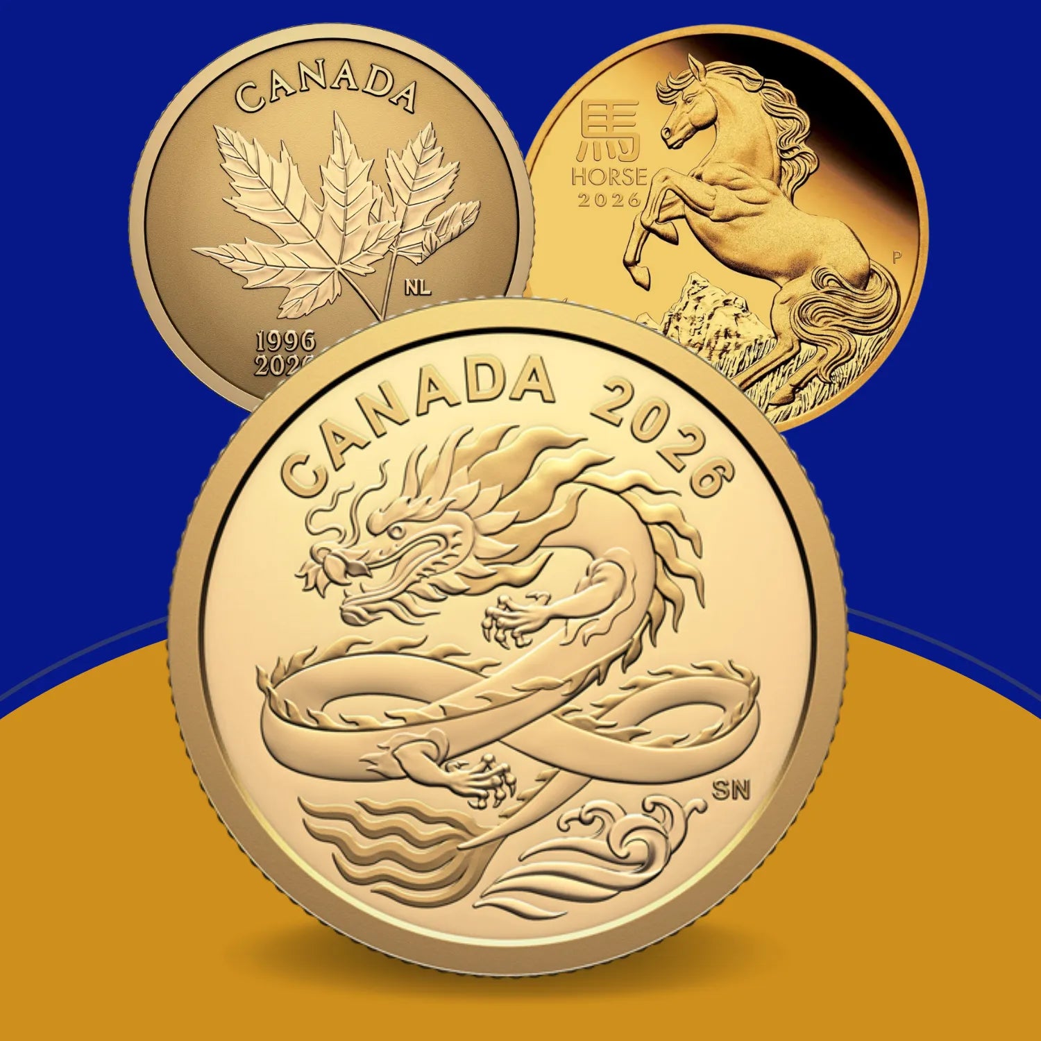Gold coins